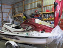 PRO Marine works on jet skis as well as boats